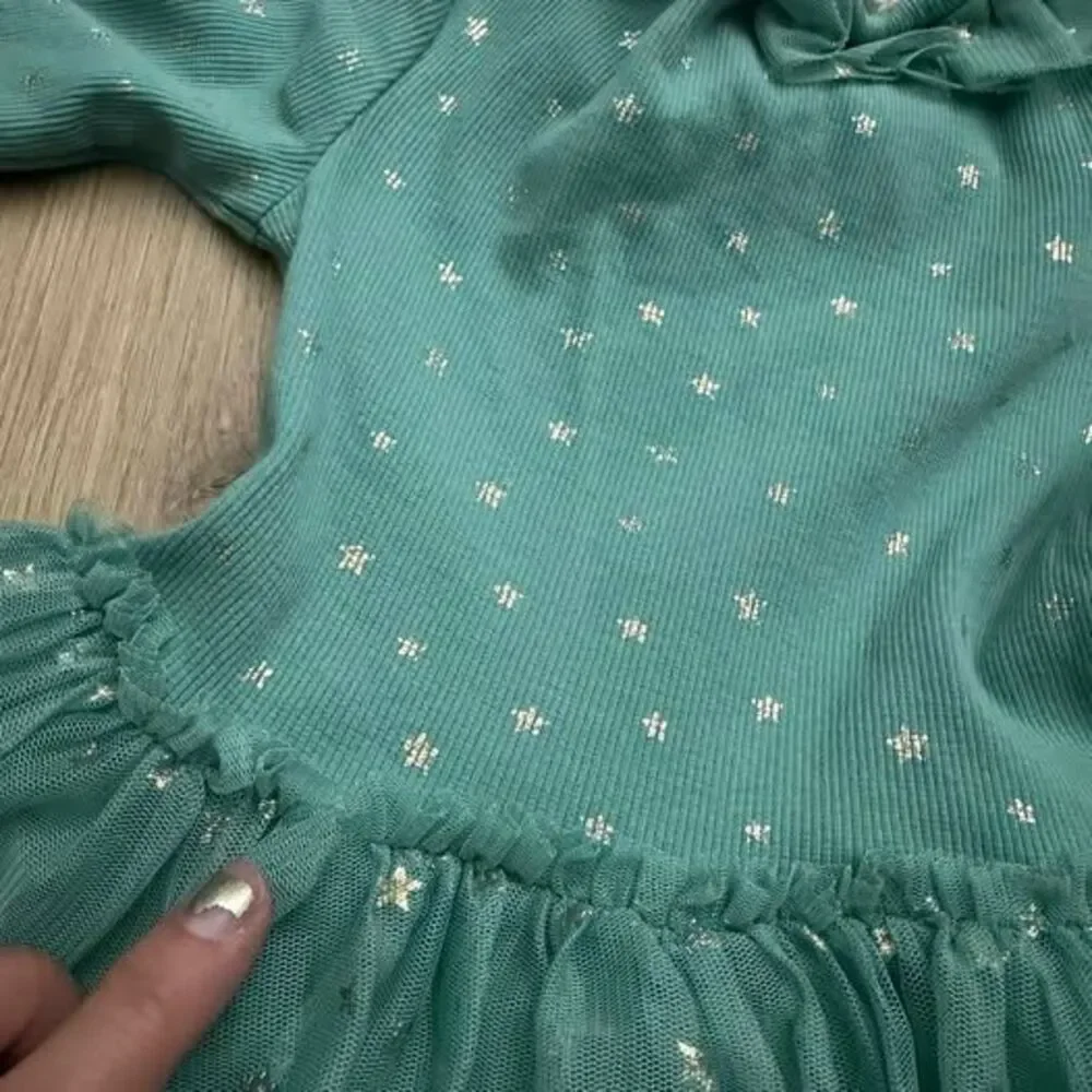 Mini Boden 2-3Y Tulle Star Dress (needs mending)